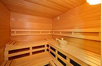 Sauna, Hotel Racek Černá v Pošumaví, Lipno