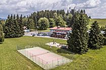 Hotel Racek Černá v Pošumaví, Lipno - aerial view